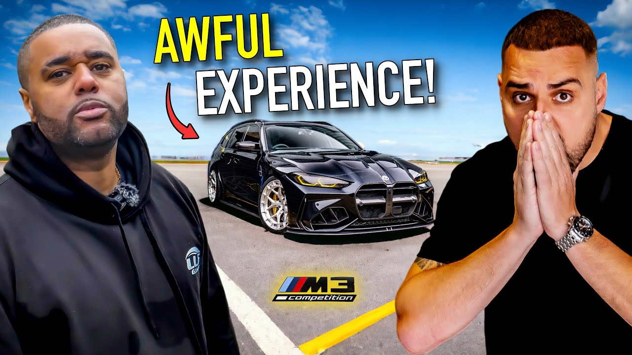 PASSENGER RIDE IN RICKY&rsquo;S NEW MODIFIED BMW M3 TOURING 😣