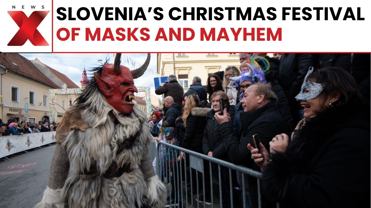 Krampus Night 2025 in Medvode: 700+ Demonic Costumes from Europe&rsquo;s Dark Traditions | NewsX