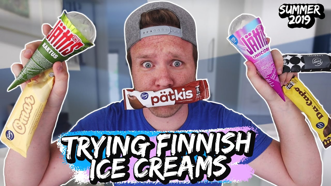 TRYING FINNISH ICE CREAMS  | Taste Test Tuesday