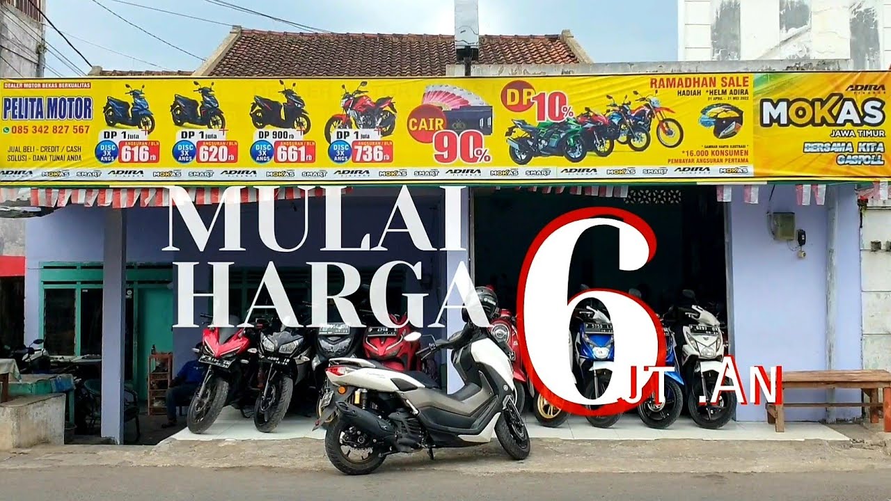 Cek Harga Motor Bekas Di PELITA MOTOR Jember | Murah & Bergaransi !!