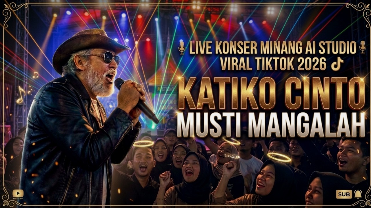 KATIKO CINTO MUSTI MANGALAH  (Live Konser Minang AI Studio) Viral TikTok 2026