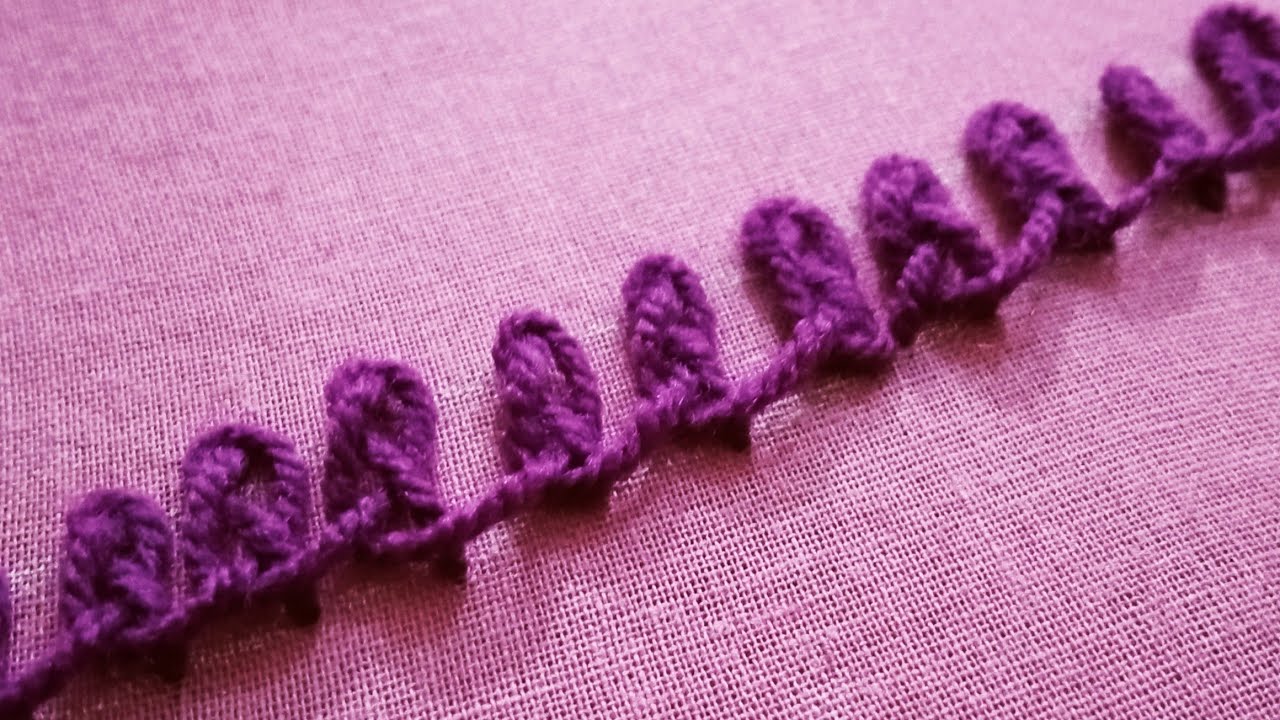 Rosette Chain Stitch (Embroidery For Beginners) #beginners #embroidery