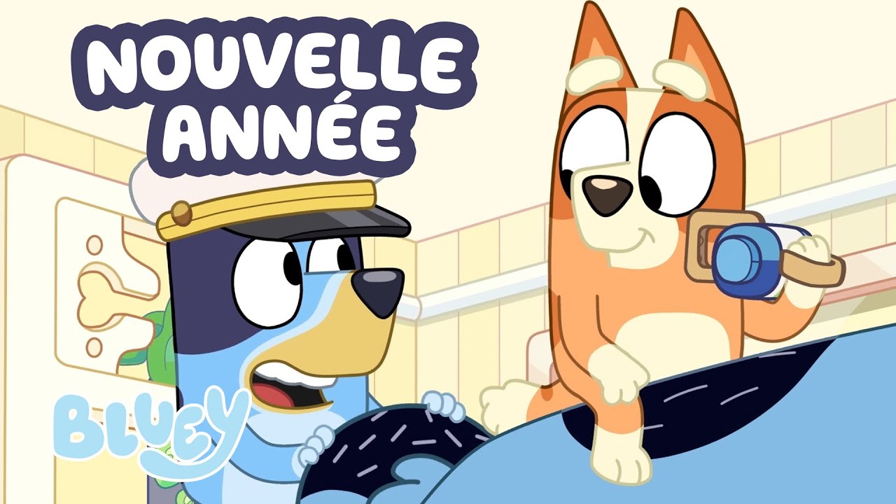 Nouvelle année, encore plus de Bluey ! 🎉 ☺️ 💙 | Bluey Français Chaîne Officielle