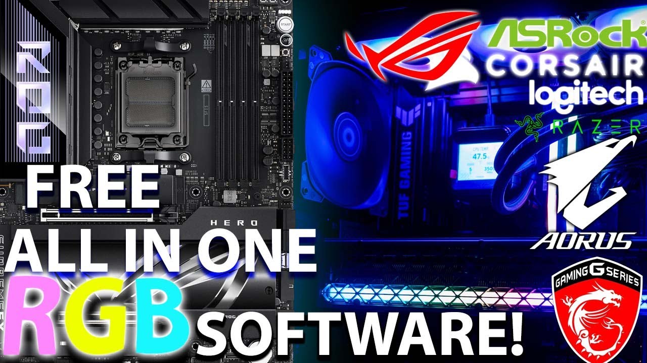 🚨How to control RGB lights in PC 2025! How to GET ALL RGB's to SYNC! 🟢🟠🔵
