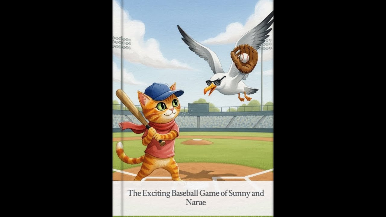 The Exciting Baseball Game of Sunny and Narae | A Heartwarming Kids Story About Friendship! ⚾️