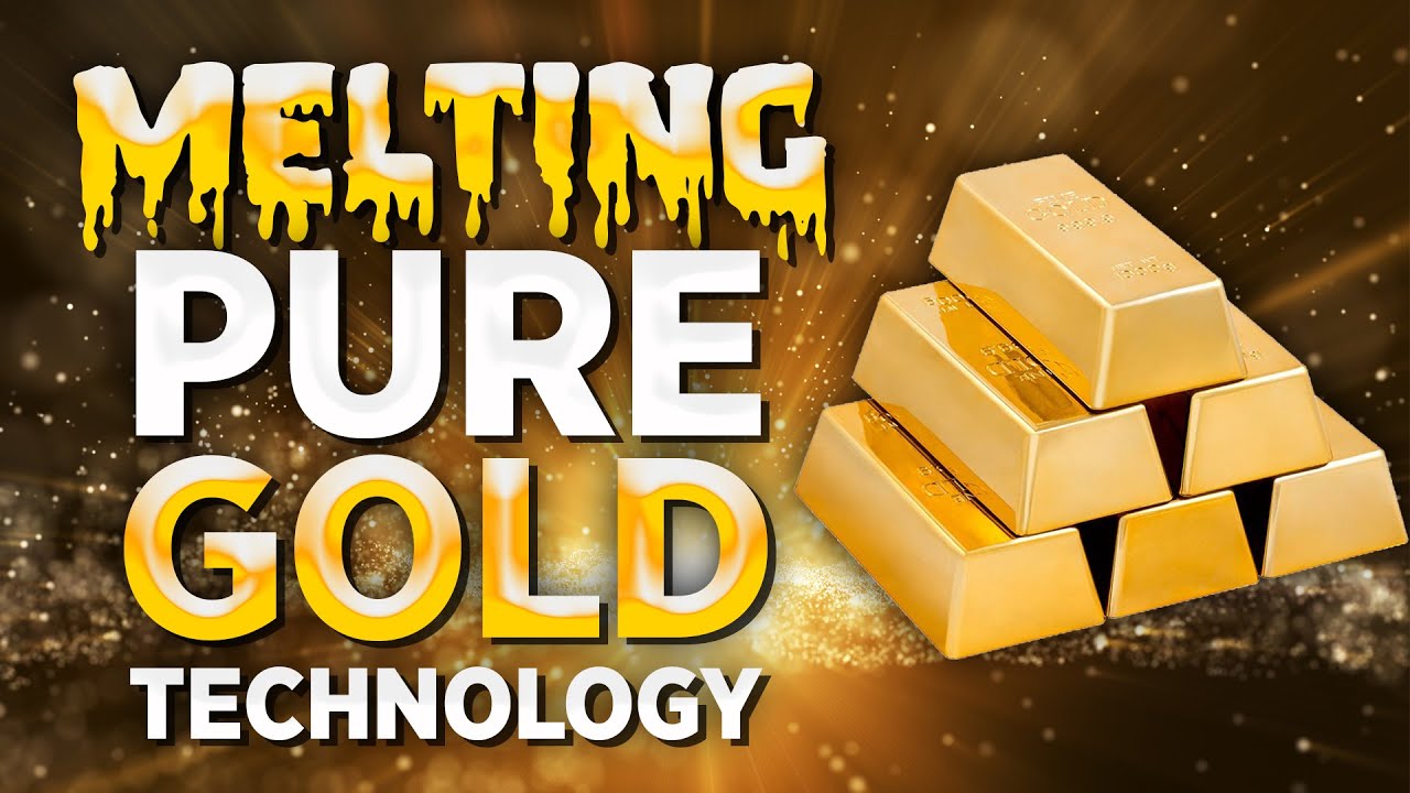 How To Make Pure Gold 24kt Gold ▶ Pure Gold Bar 24k Step by Step Process