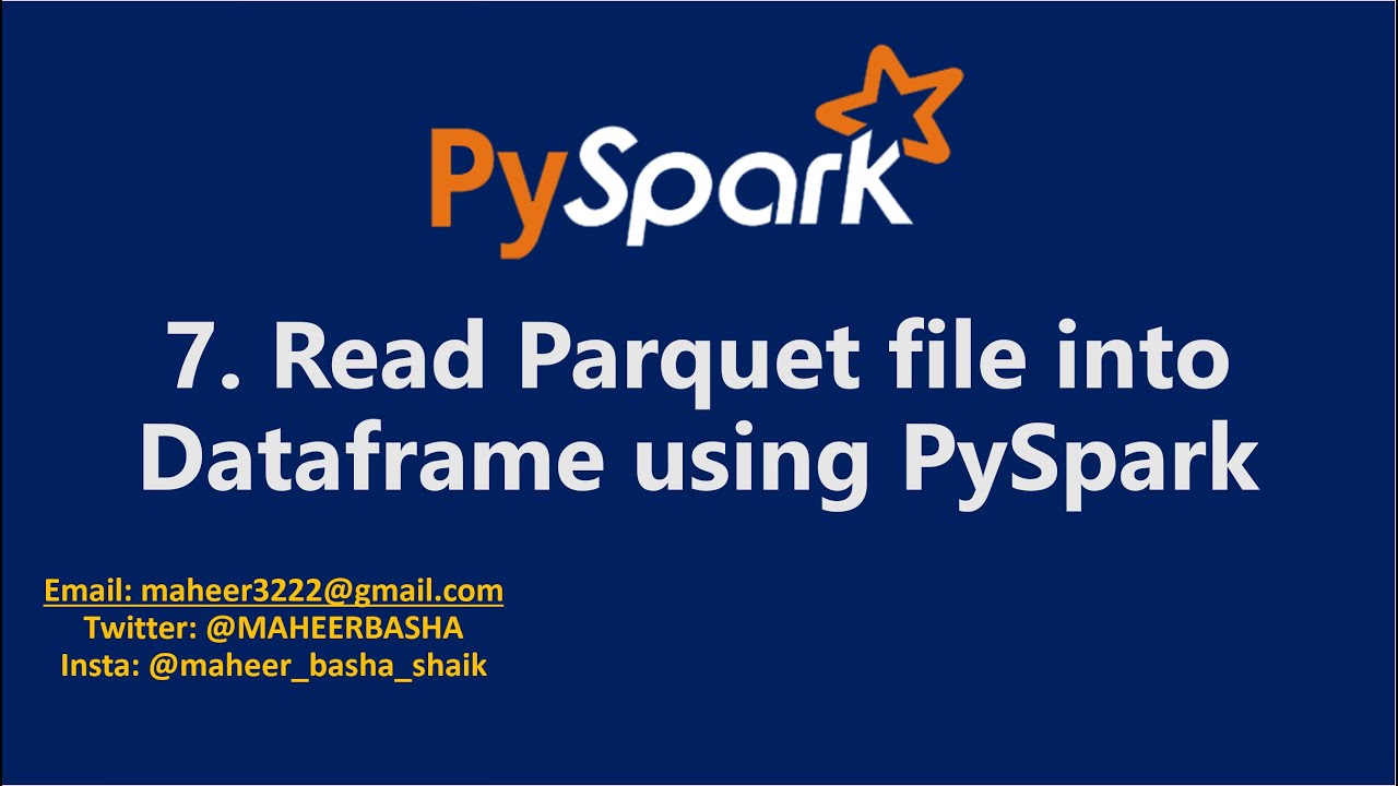 7. Считывание файла Parquet в Dataframe с помощью PySpark | Azure Databricks #pyspark #databricks