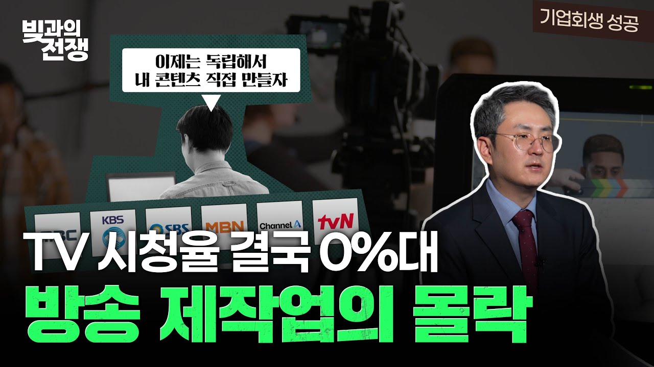 #방송프로그램제작업 의 회생 Case17 | TV시청률 0%대, 방송 제작업의 몰락 #법인회생 #기업회생 #법인회생로펌 #경제이슈