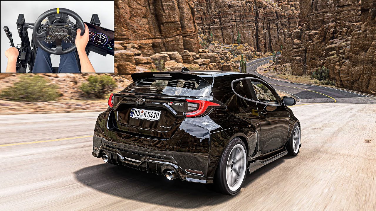 Toyota GR Yaris | Forza Horizon 5 | Steering Wheel Gameplay