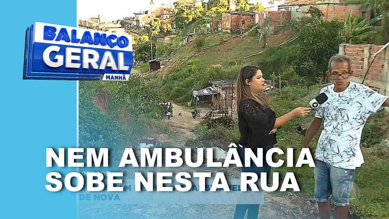 Moradores reclamam de rua intransitável no bairro Cidade Nova  - Balanço Geral Manhã