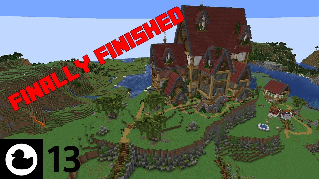 Finishing the Starter Base Exterior 🏡 | Cozy Minecraft Survival EP.13