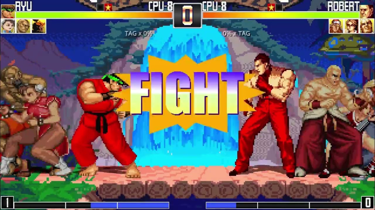 CAPCOM VS SNK | The Ultimate Dream Match! (MUGEN CPU vs CPU) 🤜💥🤛