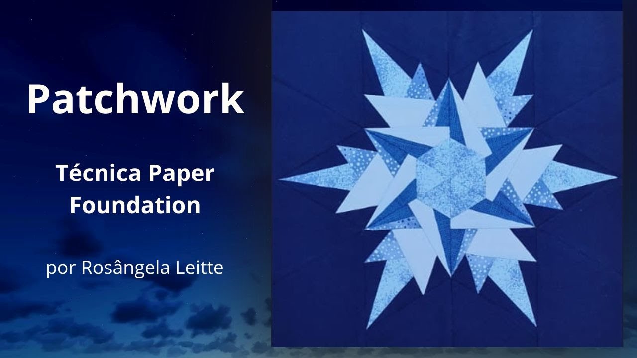 Técnica Paper Foundation - Rosângela Leitte