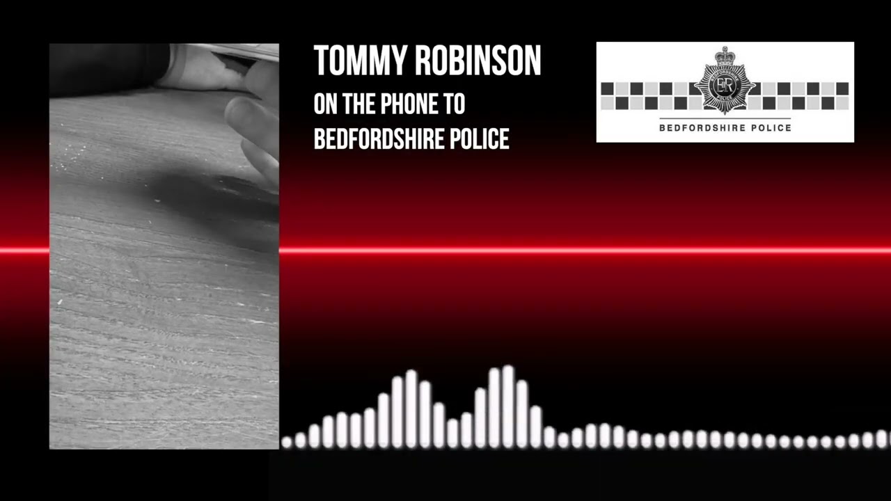 Срочные новости: Полицейский звонок, предупредивший Томми Робинсона об угрозе со стороны ИГИЛ.