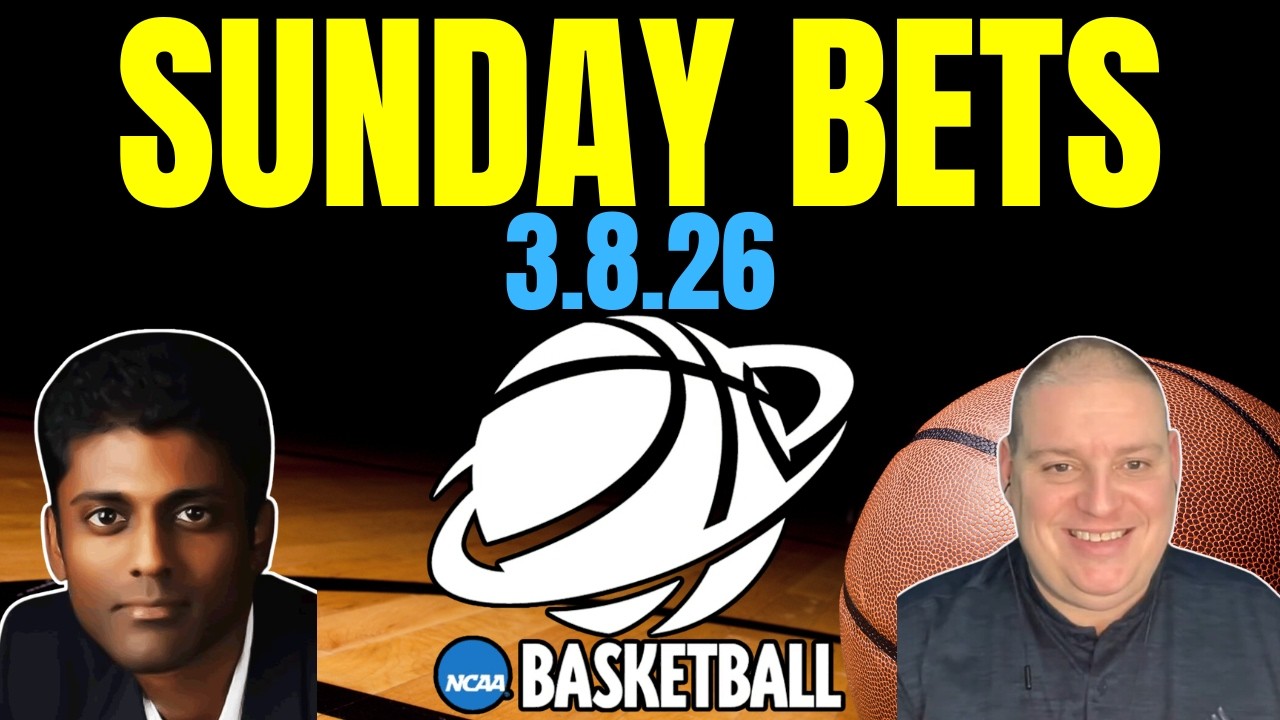 Sunday NCAA Basketball Picks - 3/8/26 l Craig Trapp & Indian Cowboy NCAAB Picks & Predictions