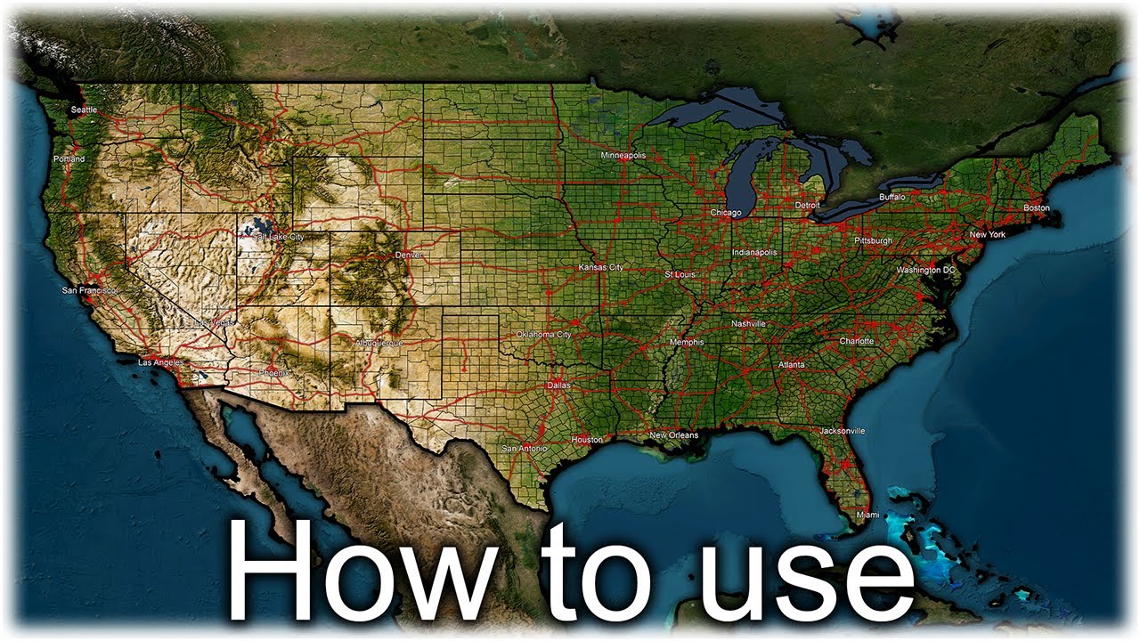 How to use Trilogy Maps digital maps