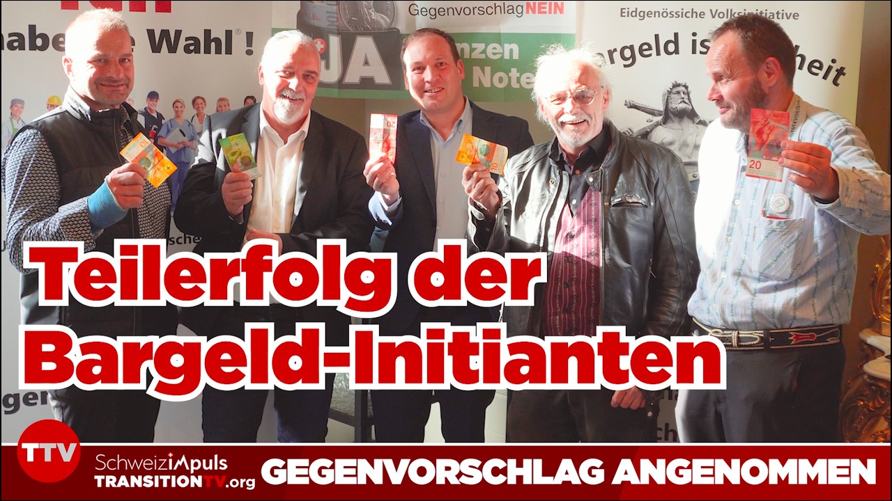 Der Kampf ums Bargeld: Richard Koller zum Abstimmungsresultat – & die Petition von Hansjörg Stützle