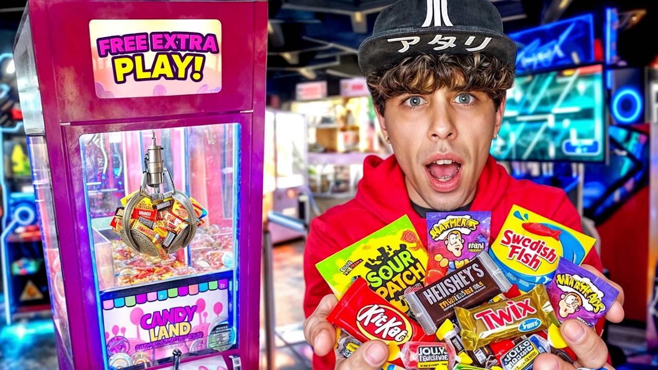You've Never Seen A Claw Machine Like This!