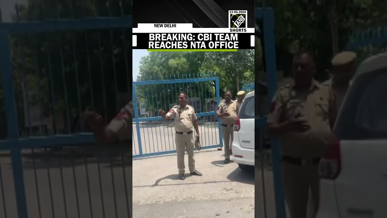 Breaking News: CBI team reaches NTA office for investigation after NEET UG 2026 paper leak