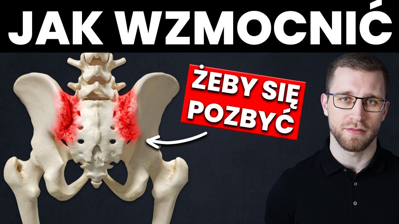 Staw Krzyżowo Biodrowy - ĆWICZENIA Na B&oacute;l Krzyża