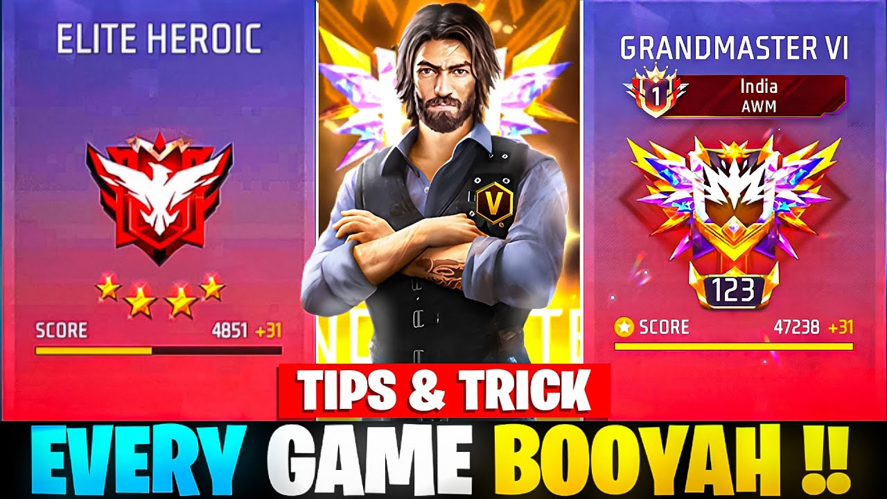 New Solo Rank Push Strategy | Easy Booyah Every Solo Match 🚀 | New Grandmaster Trick ✅
