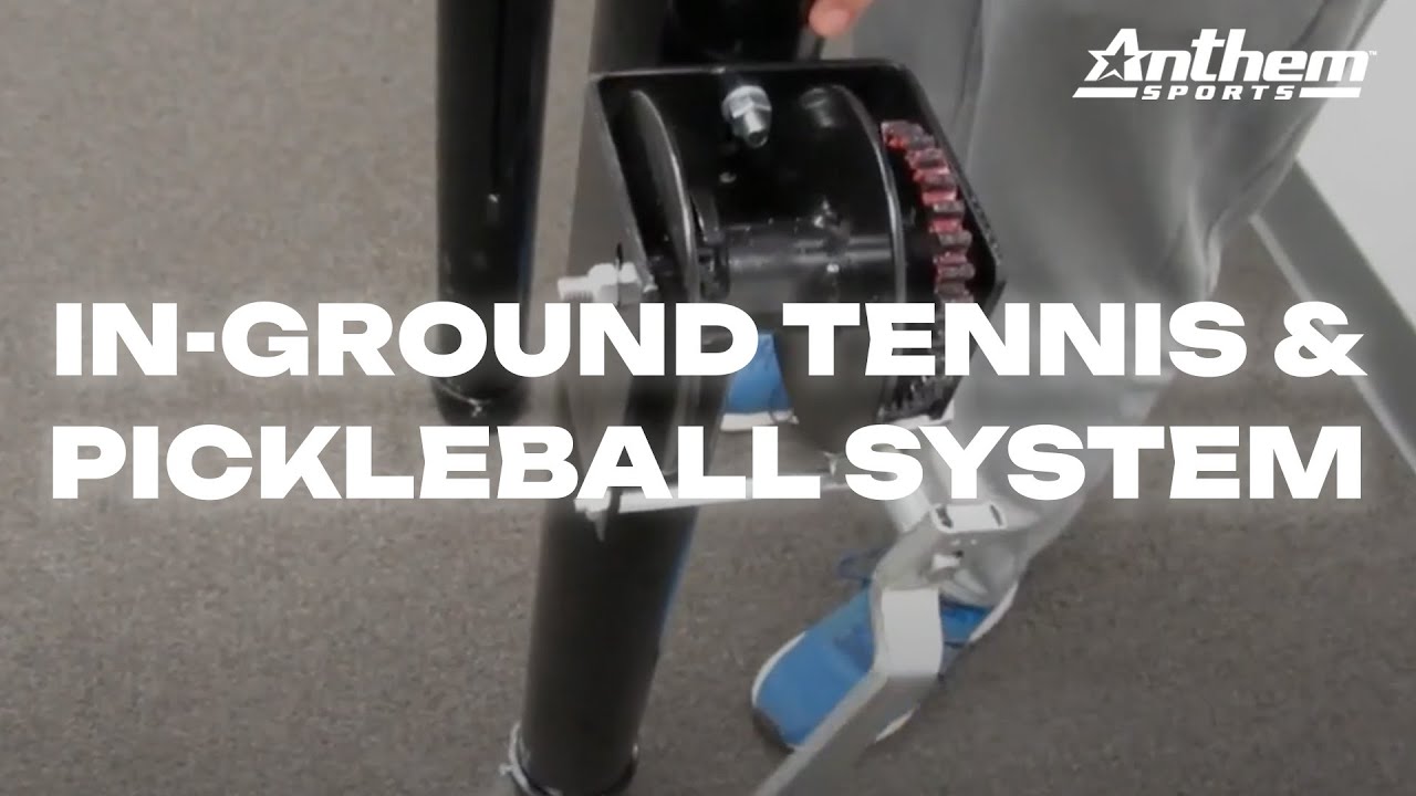 First Team Sentry In-Ground Combo Pickleball/Tennis Post System