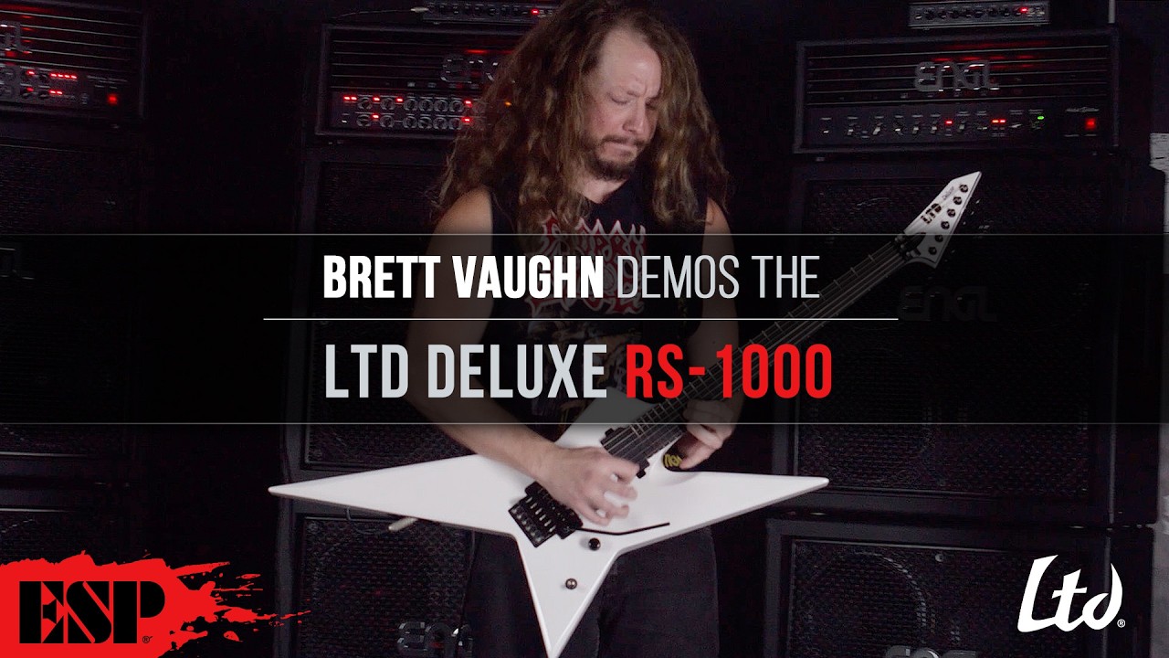 LTD Deluxe RS-1000 Demo | Brett Vaughn | ESP Guitars