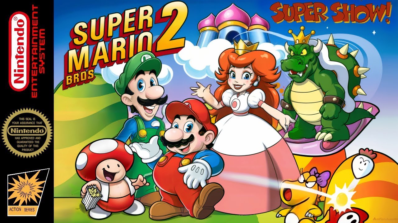 The Super Mario Bros. Super Show! - Hack of Super Mario Bros. 2 [NES]