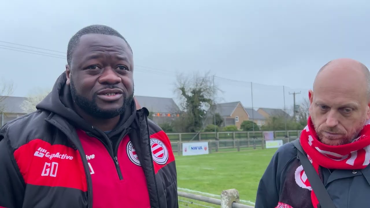Burnham Ramblers vs Clapton CFC post-match interview 