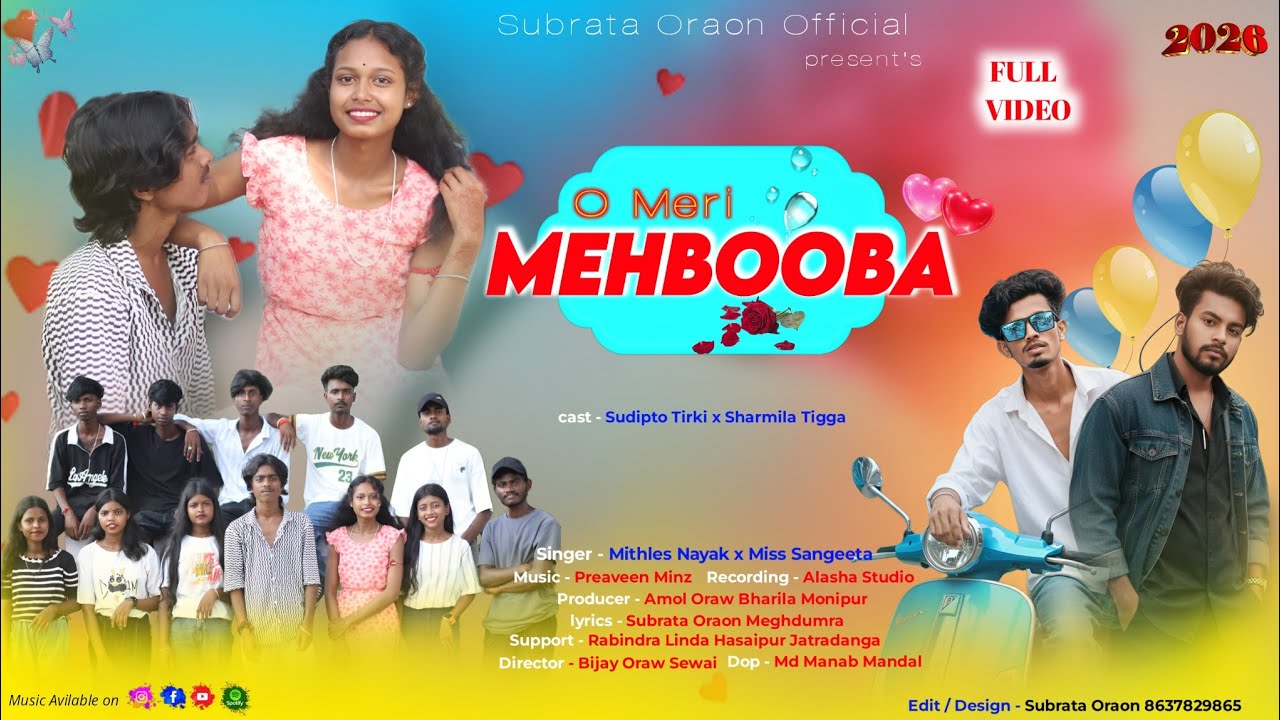 O MEHBOOBA || NEW NAGPURI SONG 2026 || MITHLES NAYAK X SANGEETA KUMARI || TRENDING NAGPURI HIT VIDEO
