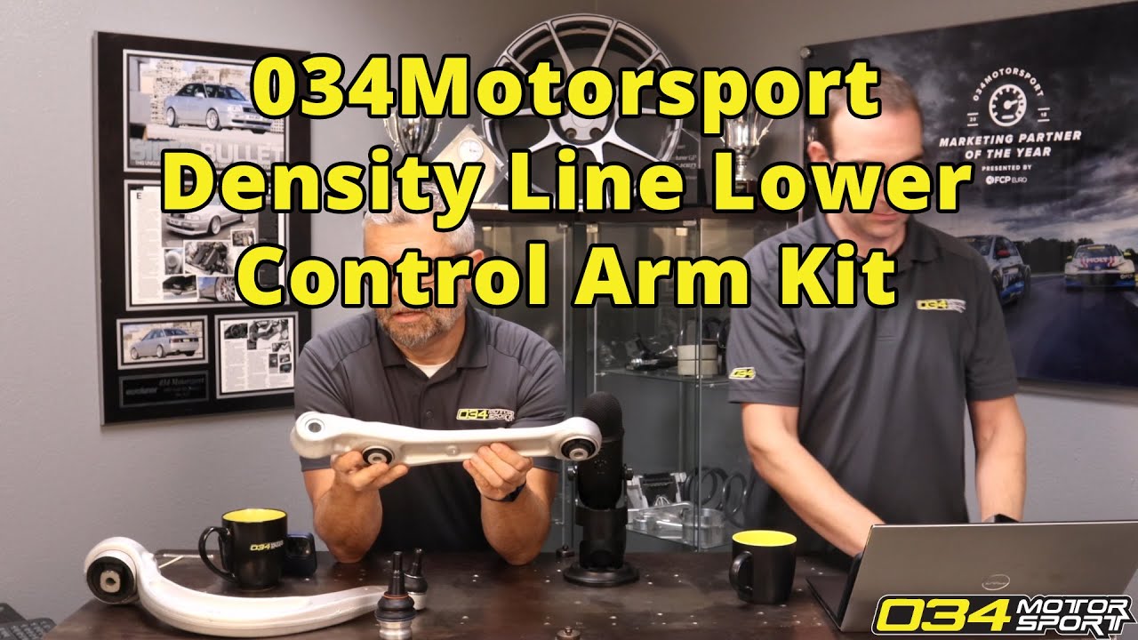 Density Line Lower Control Arm Kit for B9 | 034Motorsport FAQ