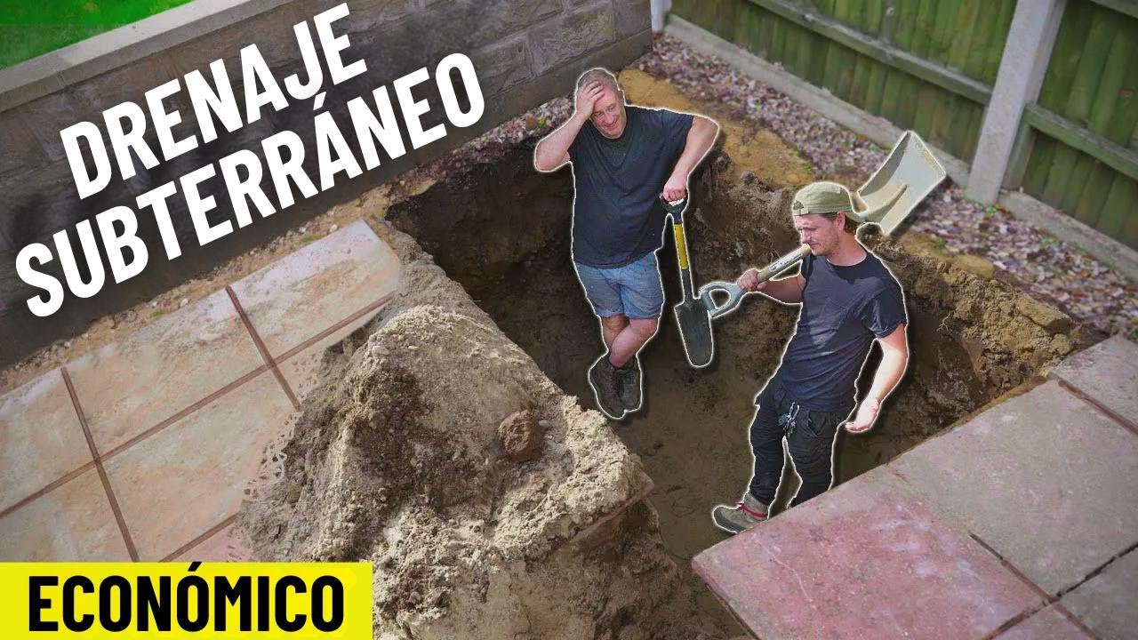 ¡Drenaje pluvial en un solo día!