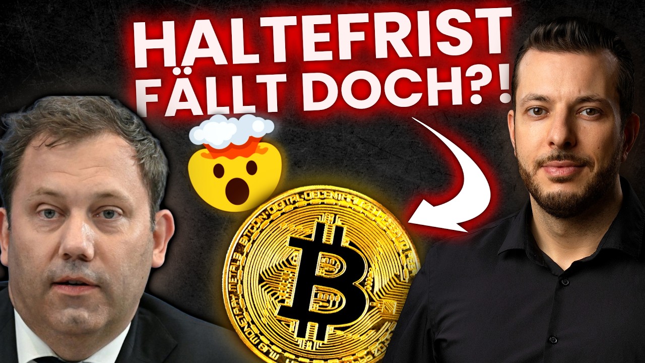 BREAKING 🚨 F&Auml;LLT die HALTEFRIST nun doch?🤯 BITCOIN-Steuerhammer in Deutschland!