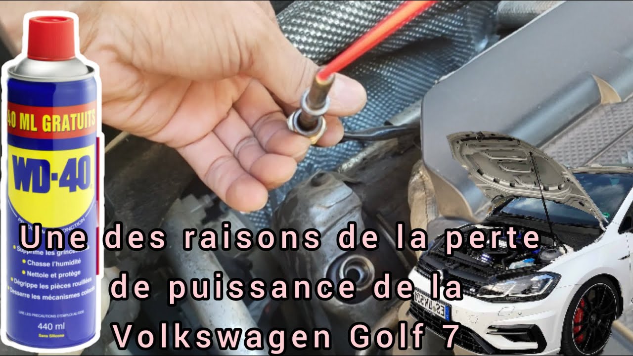 Une des raisons de la perte de puissance ? Volkswagen Golf 7