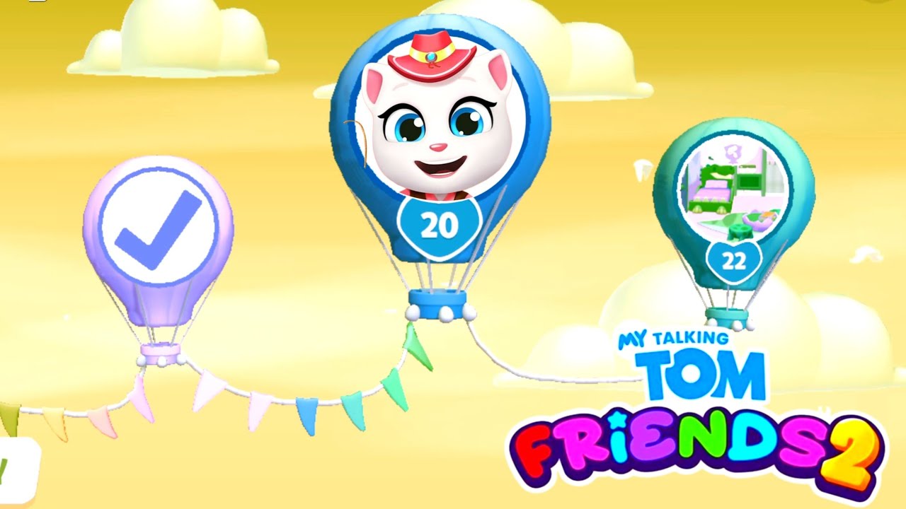 My Talking Tom & Friends 2 Gameplay Walkthrough,Unlocking the New Rakoonz World in My Talking Tom 2 