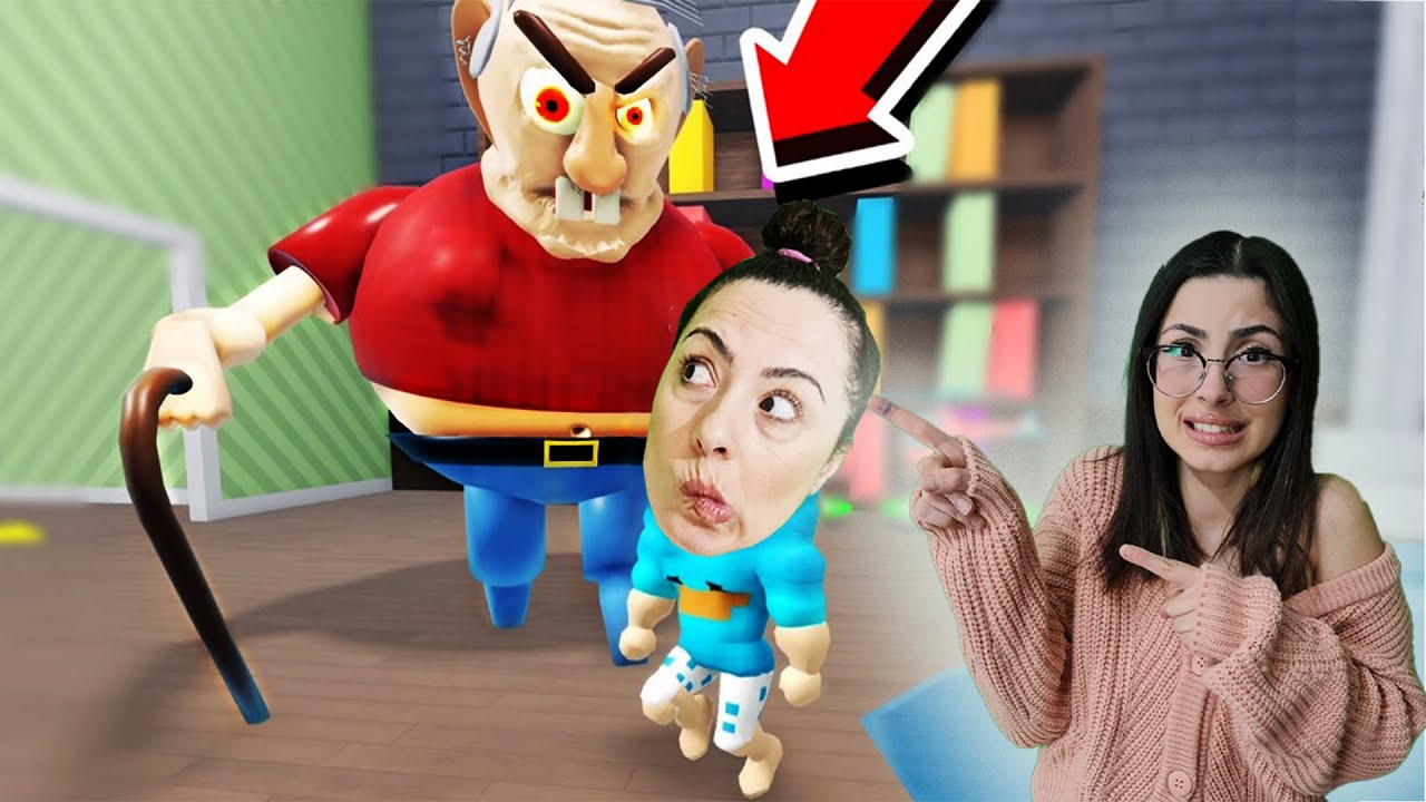 BÜYÜKBABA'DAN KAÇIŞ | BÜYÜKBABAM DELİRDİ | ROBLOX ESCAPE EVIL GRANDPA! | LAL GAMES
