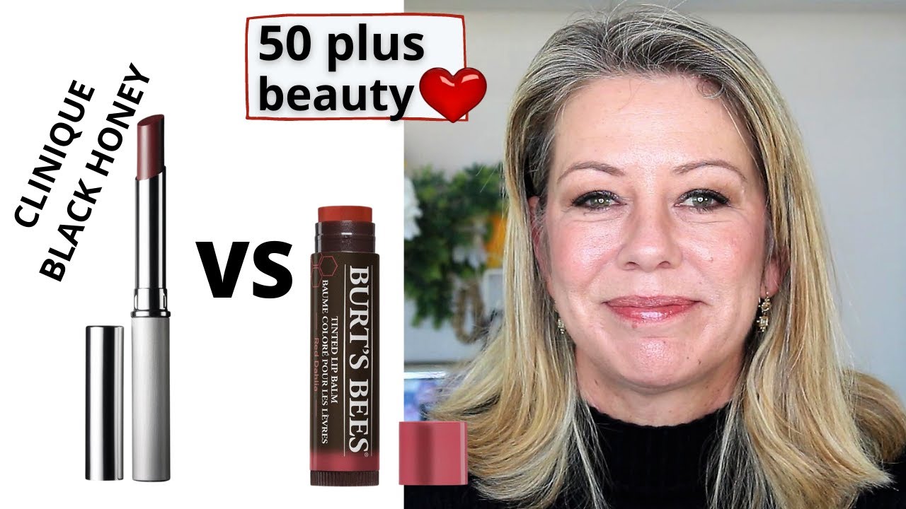 Clinique Black Honey Almost Lipstick vs Burt's Bees Lipbalm | Is it a dupe?