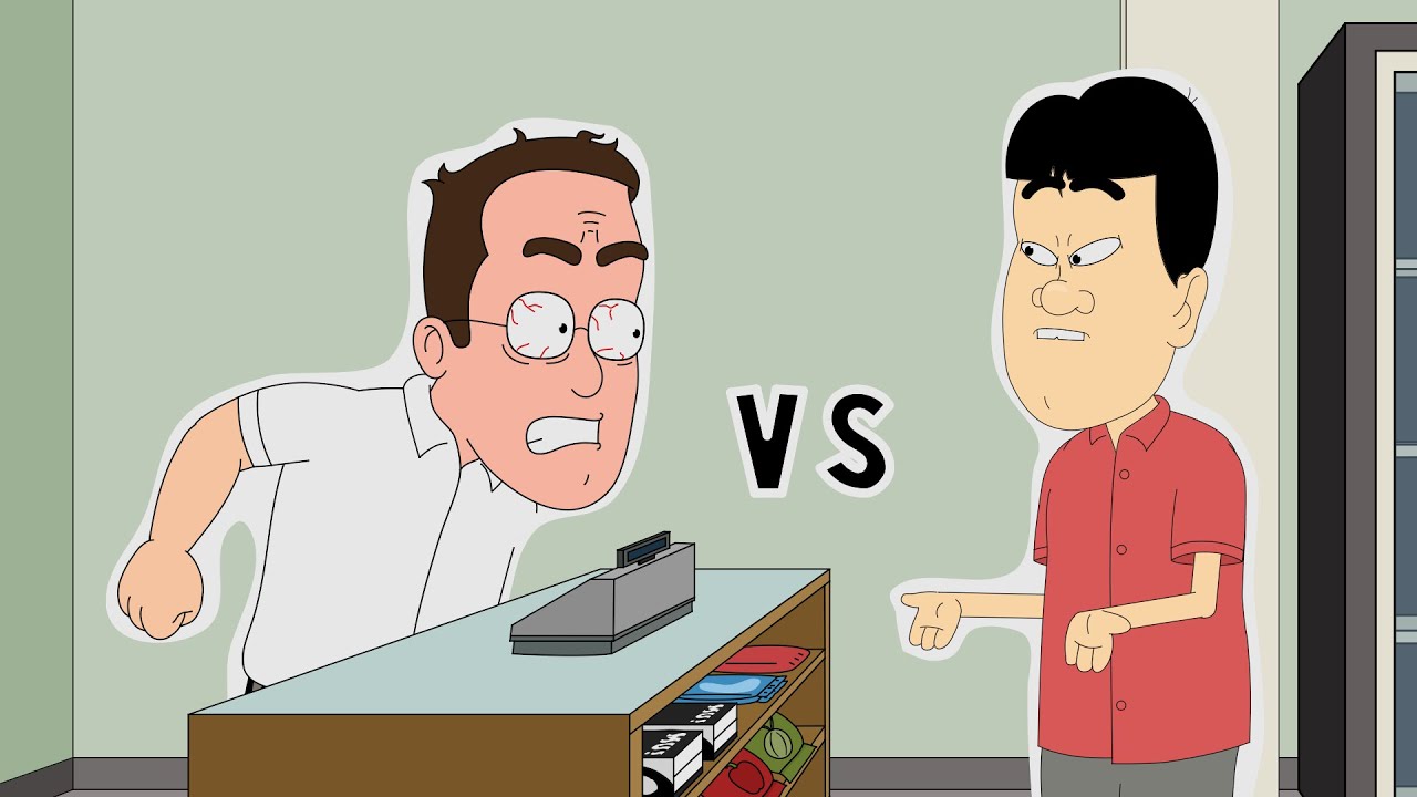 Sprzedawca vs Chińczyk