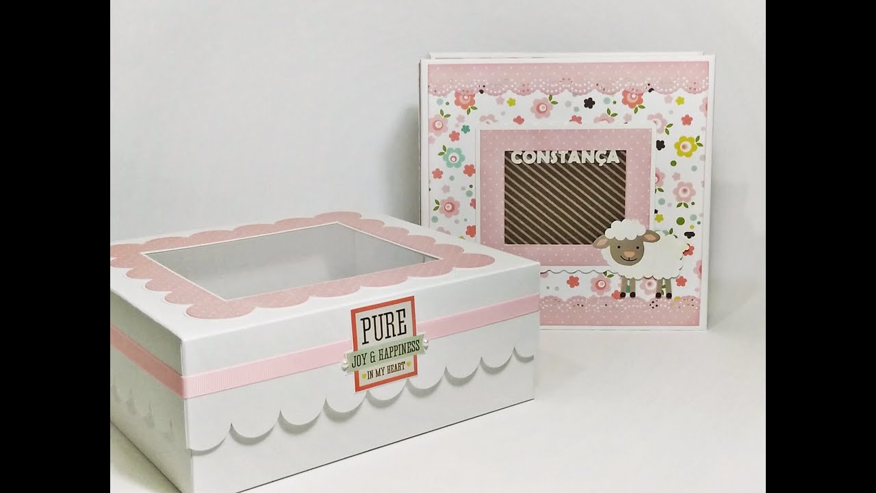 Album da Constança - Scrapbooking Baby Girl Album