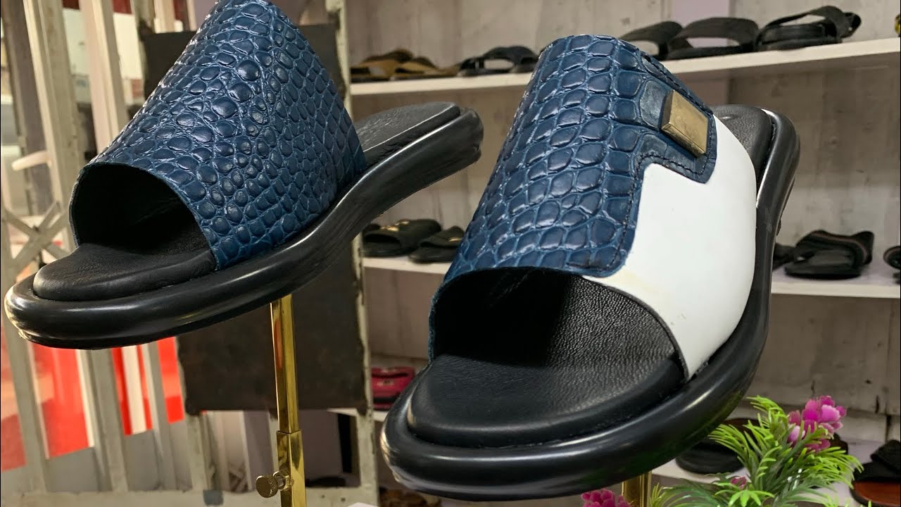Shoe making tutorials (How to make cover slippers)