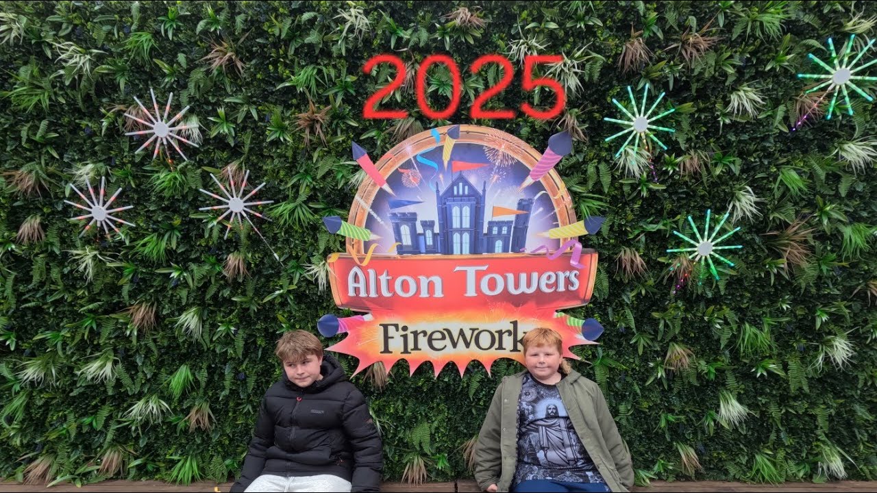 Alton towers fireworks 2025