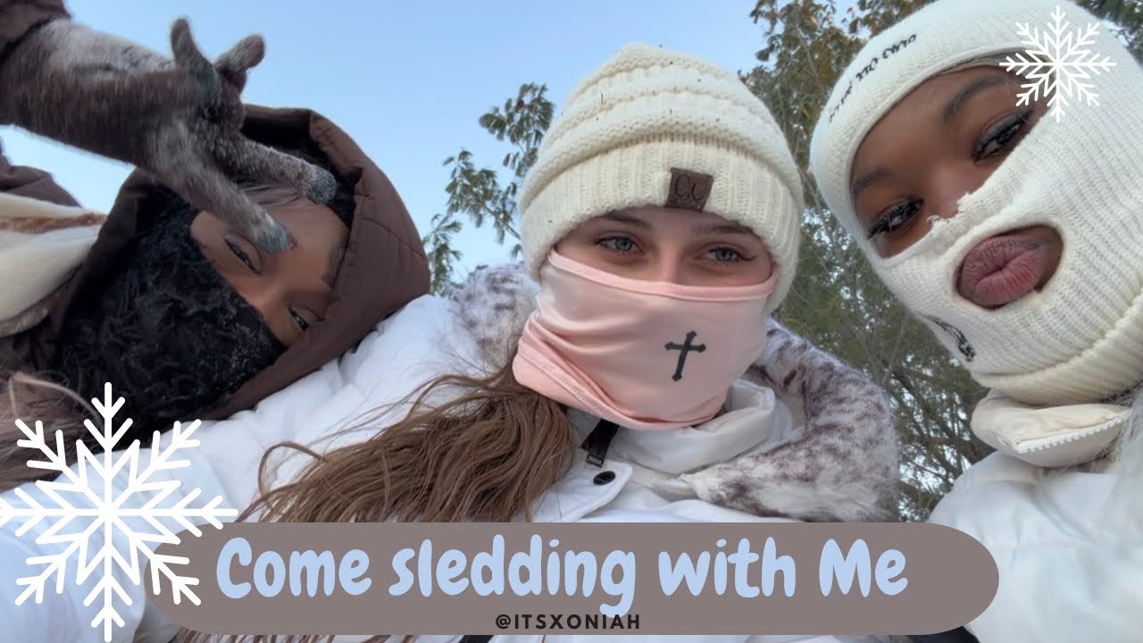 SNOW Day 🛷❄️🧤| Sledding | 9🥶| 