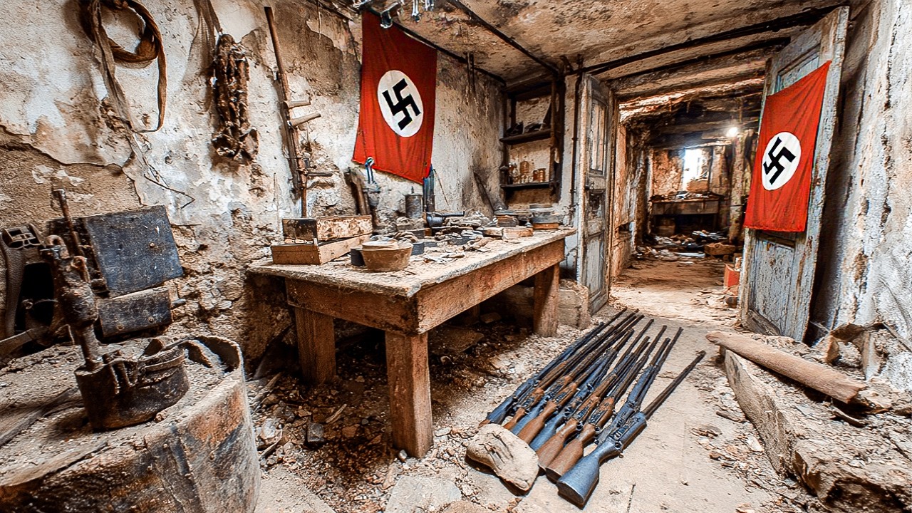Secret Nazi Bunker Found - What Was Inside Is Unbelievable