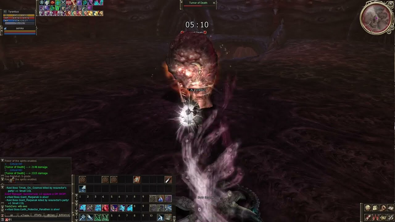 L2Tox.com - Seed of Infinity (solo) Tyrant, Yehan Klodekus and Yehan Klanikus