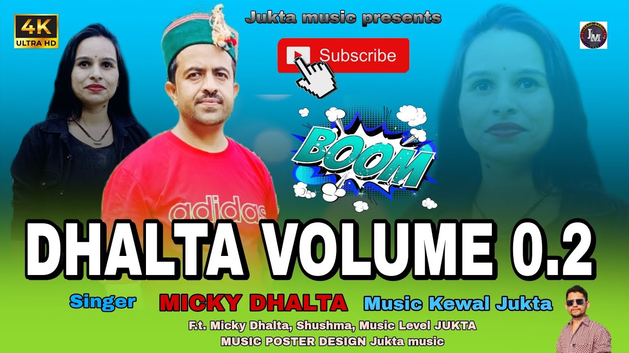 Dhalta Volume 0.2 ll Singer MICKY DHALTA ll Music Kewal Jukta ll treditional Himachali Song ll 4K 