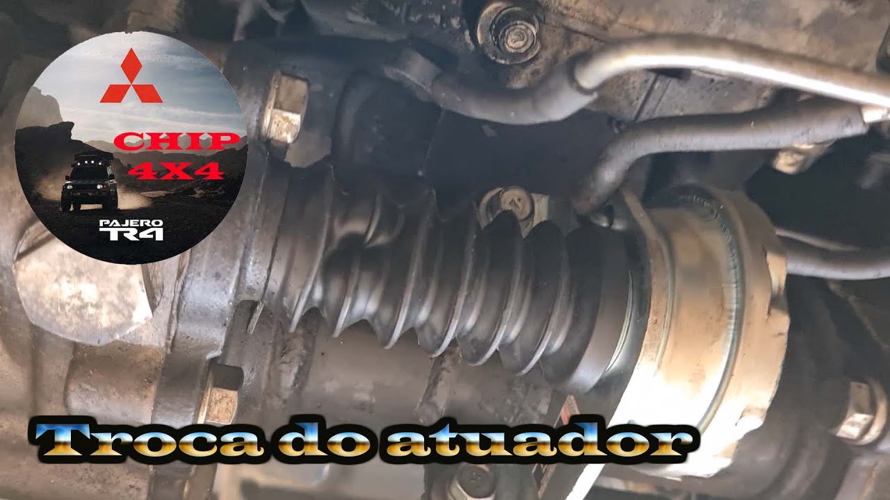 Troca do atuador roda livre Pajero TR4 4X4
