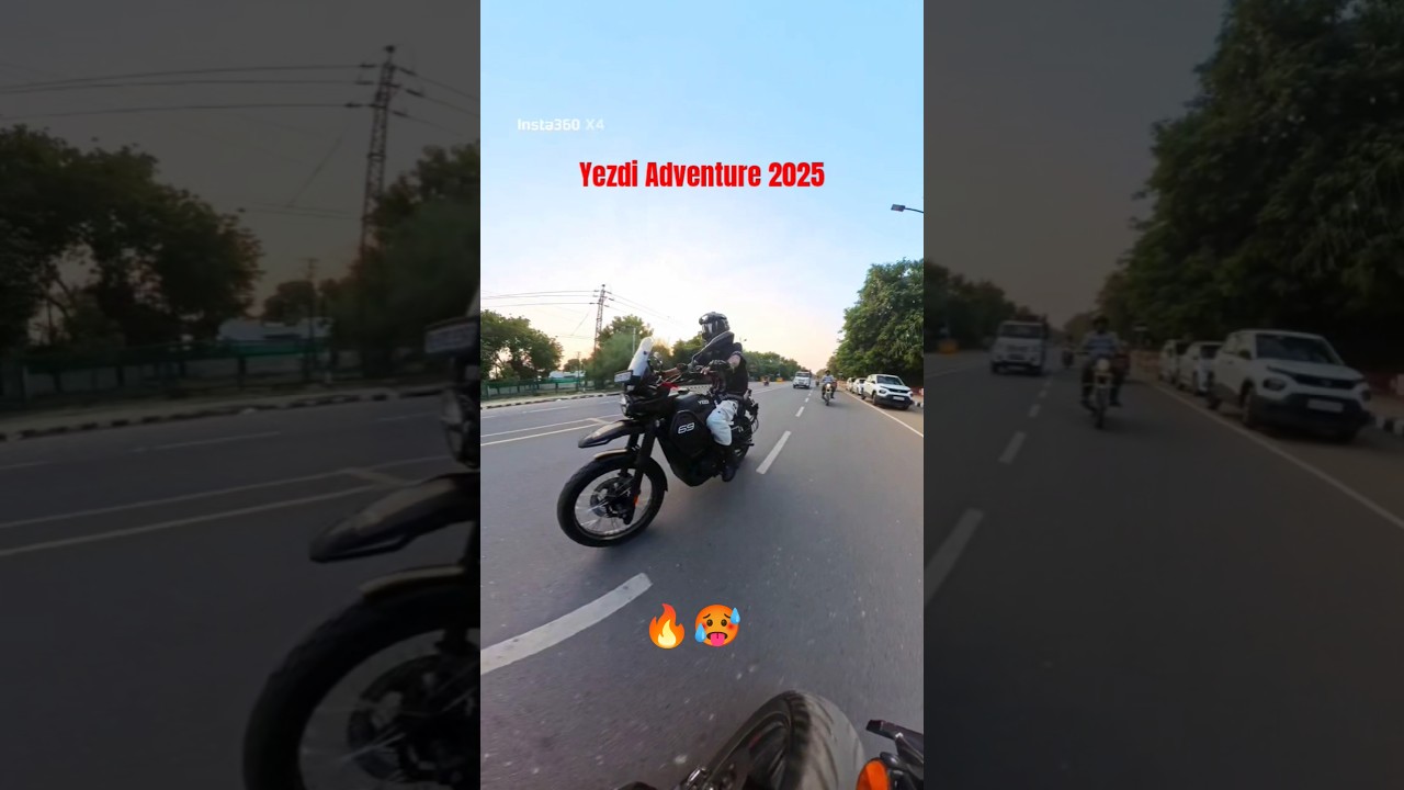 Yezdi Adventure 2025 Road performance 🔥 #yezdiadventure2025 #motovlog #rider