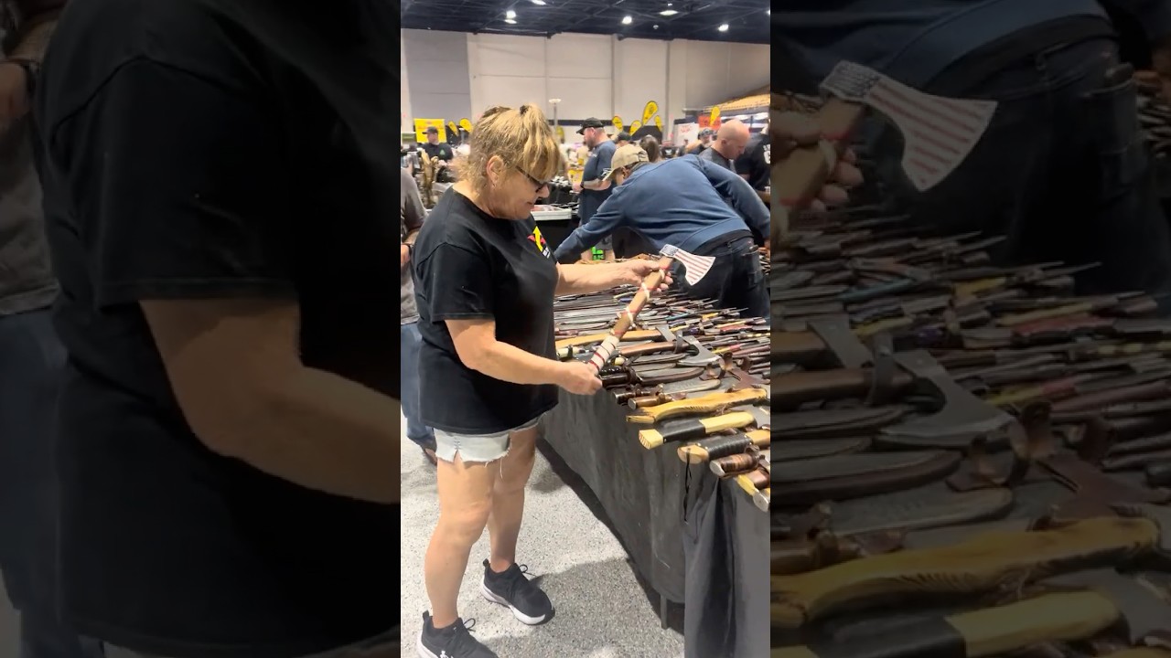 Компания American Axes на оружейной выставке в Тампе, Флорида 