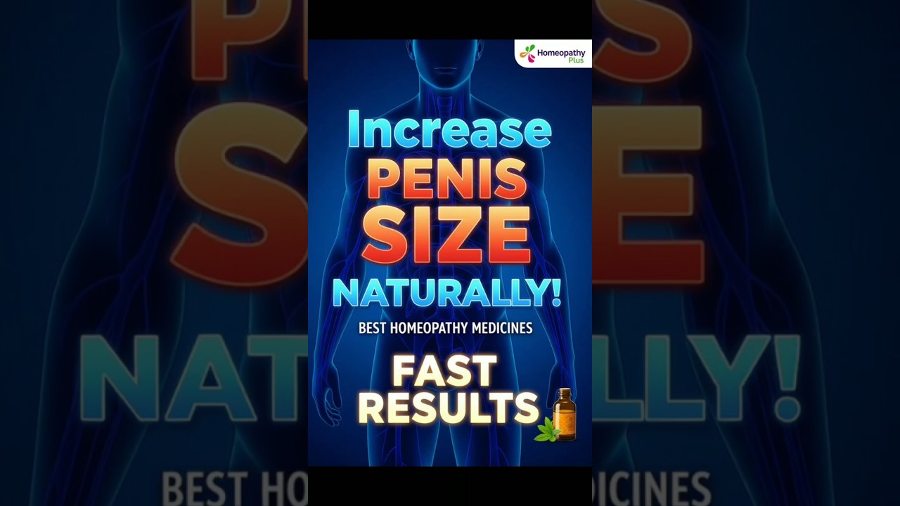 How to Increase Penis Size Naturally with Homeopathy | 