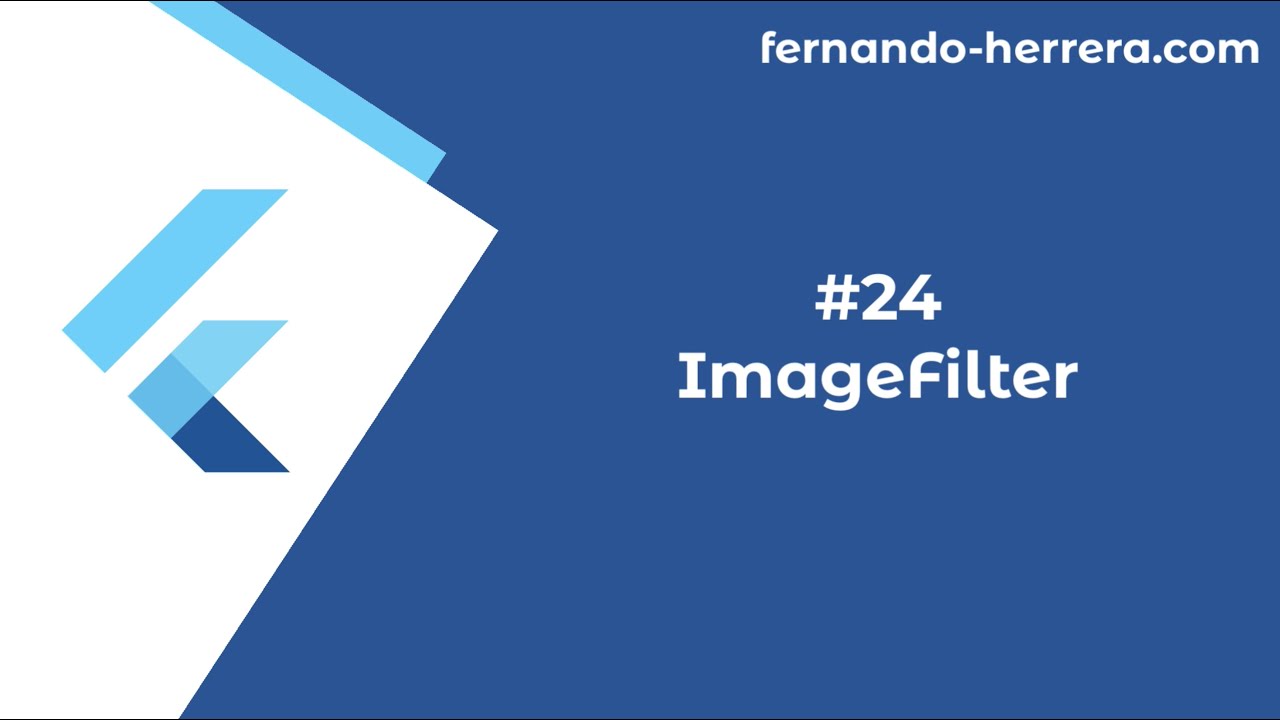 ImageFilter - Widget of the Week